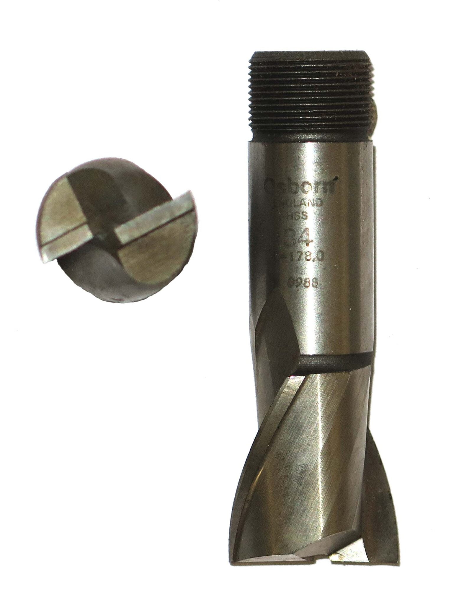 Slot Drill Screwed Shank HSS Metric Standard Length 101 Tooling