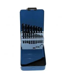 Toolmex HSS Jobbers Drill Set Imperial. 1/4" to 3/8" in 1/64" steps (21 Drills)